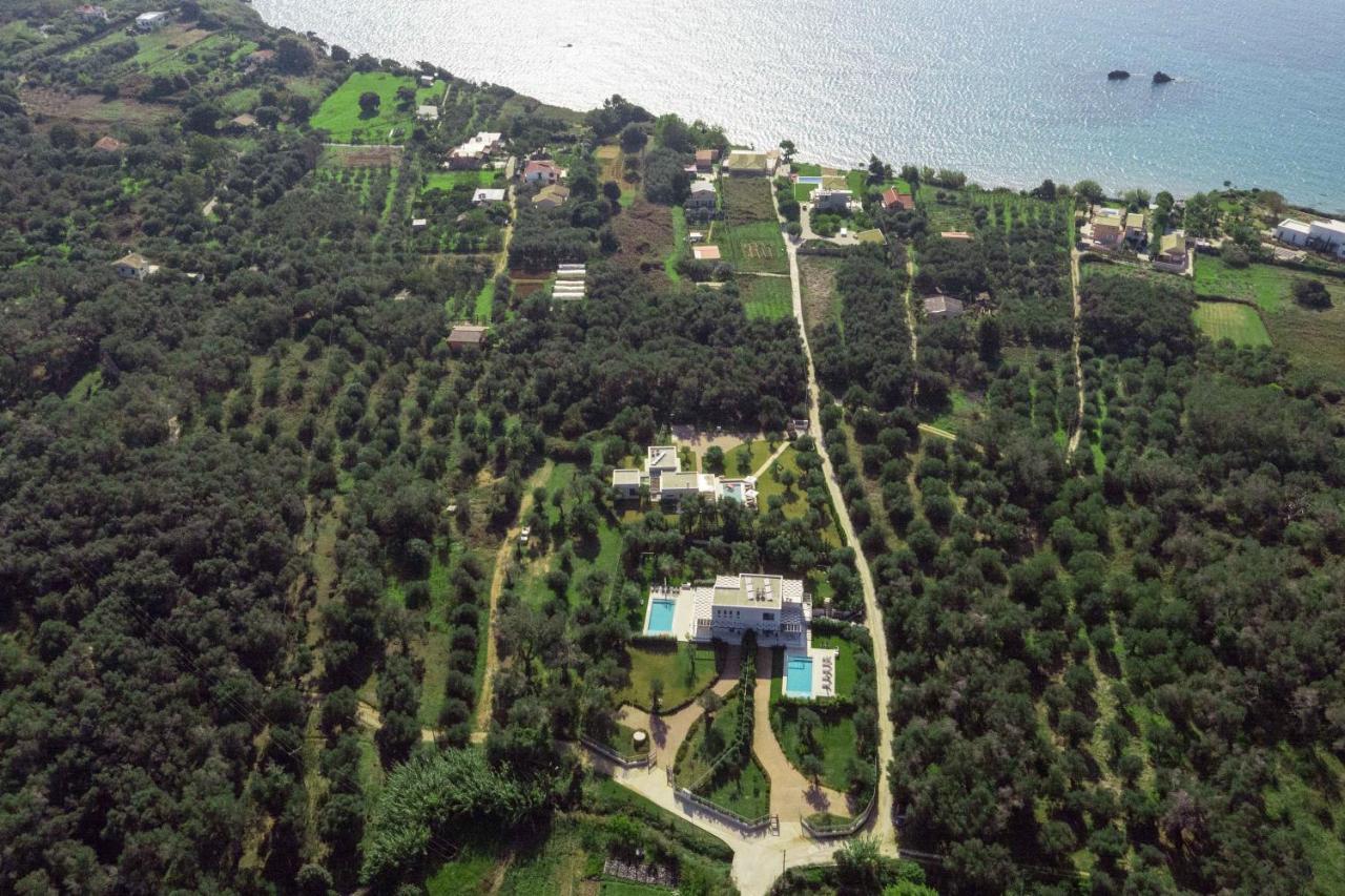 Almyra Villas Halikounas ภายนอก รูปภาพ